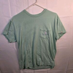Simply Southern Women's Medium Green Short Sleeve Graphic T-Shirt‎